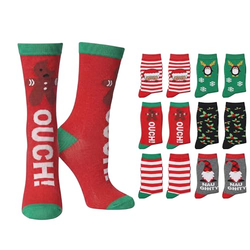 Image of Tipi Toe Women's Fun Patterned Dress Socks, 12-Pack Lightweight Colorful Crew Socks, Casual Novelty Assorted Designs
