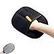 Gxdamxz Fell Magnet Handschuh, Tierhaarentferner Double Sided für Katzen und Hunde, Antistatischer, Pet Hair Remover Glove