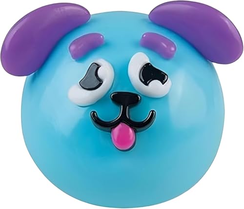 Smushers Squishies Slow Rising Stress Ball Non- Cute Slow Rise Relaxing Sensory Fidget for Ages 3+ Squeeze Sensory Ball Fun Desk Accessory for Adults (Blue)