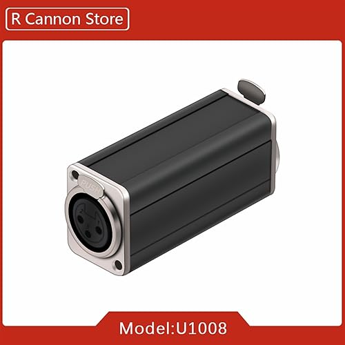 Conector XLR de 3 pines soluciona cortes de audio en panel de rack 10 uds 3
