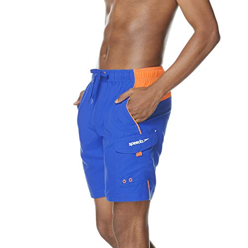 Image of Speedo Men's Marina Sport Volley, Knee Length Swim Trunk