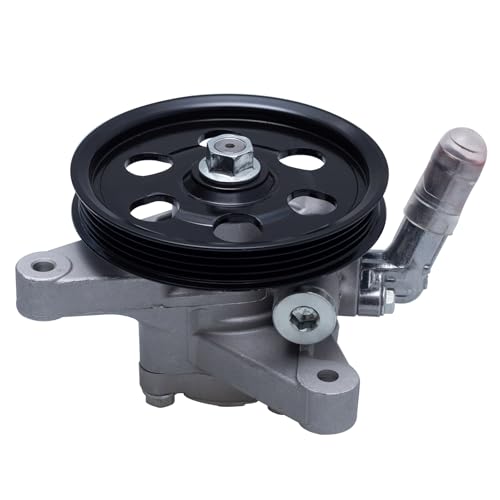 AUQDD 21-5290 New Power Steering Pump Compatible With 2003-2004 Ho-nda Pilot, 2001-2003 Ac-ura CL, 01-02 MDX, 99-03 TL (Power Assist Pump Replace 56110P8EA01 56110PVFA01 56483P8CA01)