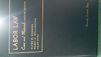 Hardcover Cases and materials on labor law (University casebook series) Book