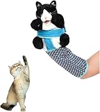 Cat Wrestling Glove with, Cats Puppet Wrestler with Thickening Tough Padding for Safe and Fun Indoor Pet Interactive Play Relieve Boring Busting Strengthen Bonding Training and Exercise