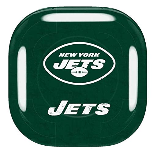 Skinit Decal Audio Skin Compatible with Samsung Galaxy Buds Pro - Officially Licensed NFL New York Jets Distressed Design