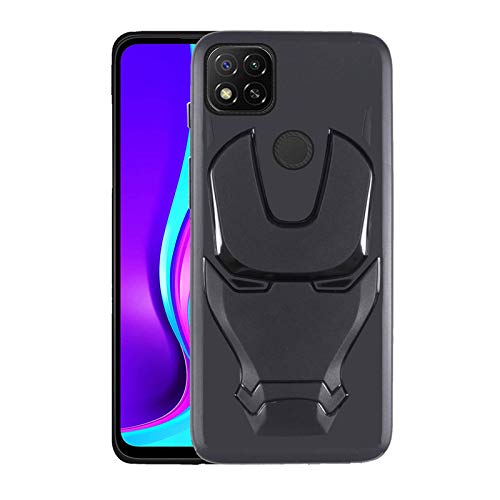 VIDO 3D Iron Man Avengers Back Case Cover | 360 Degree Protection | Soft Silicon Rubberised Back Cover for Mi Redmi 9 / Redmi 9C / Redmi 9 Active/Poco C31 (B0915YQS1F) Amazon Price History, Amazon Price Tracker