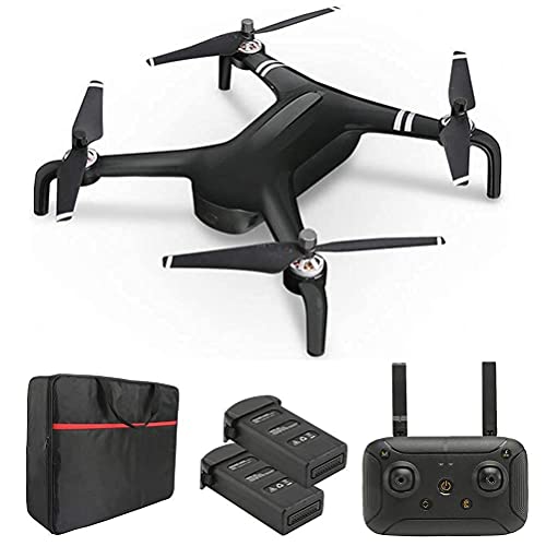 WXQLK Drone con cámara giratoria 4K, Drones Quadcopter con cardán de 2 ejes, transmisión de video HD de 1200M, 50 M (UAV al aire libre) (negro)