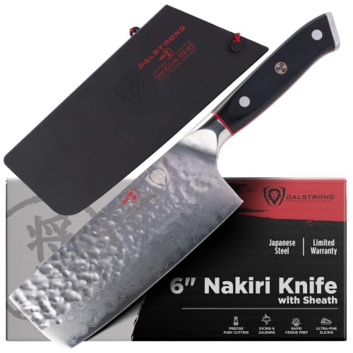 Dalstrong Nakiri Vegetable Knife - 6 inch - Shogun Series El...