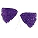 Pkgd Purple Poly Shakers - 512 Strand   (2/Pkg)