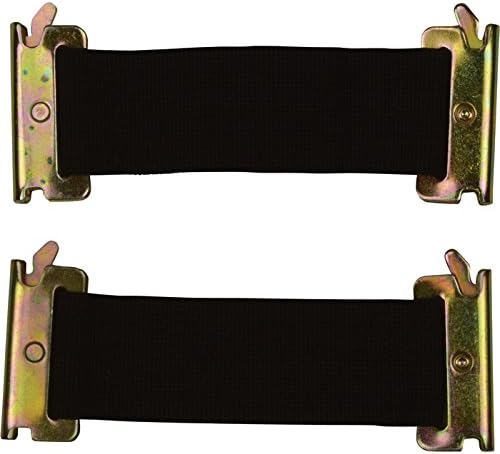 CargoSmart Standard Bungee Straps - 2-Pack, 2in.W x 6in.L, for E-Track and X-Track