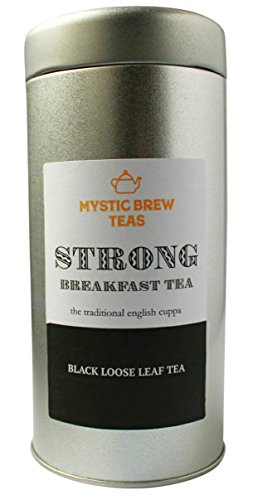 Mystic Brew Teas Diario Desayuno Té de hojas sueltas 100g Caddy Cover