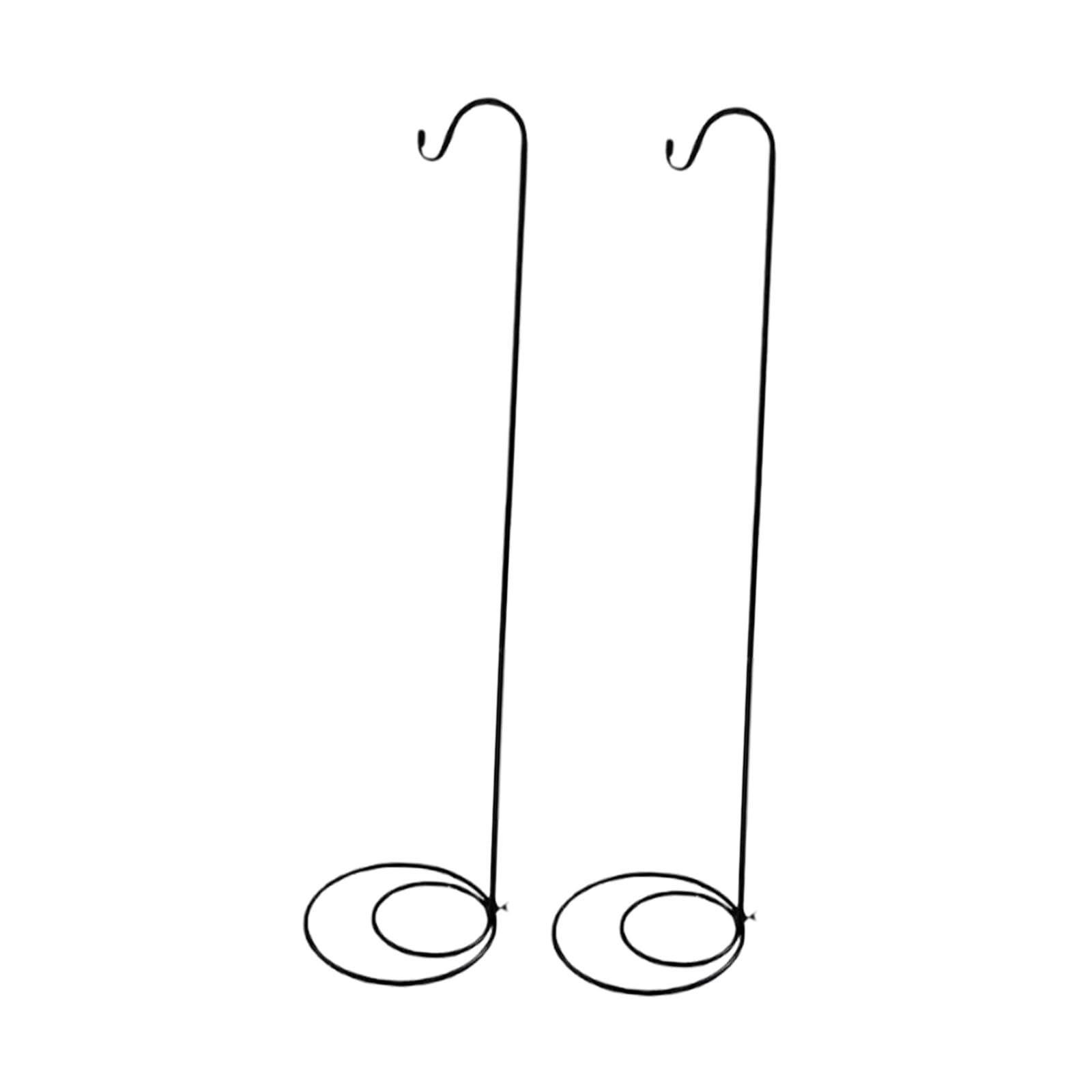 2X Shepherds Hook Stand Deck Display Hanger for Flower Pot Yards Solar Light|Yard, Garden & Outdoor Living|Home & Garden|Plant Hooks & Hangers-image-21