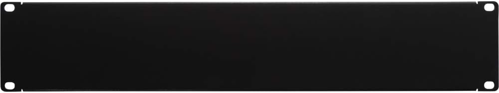 Navepoint 2U Blank Rack Mount Panel Spacer For 19-Inch Server Network Rack Enclosure Or Cabinet Black