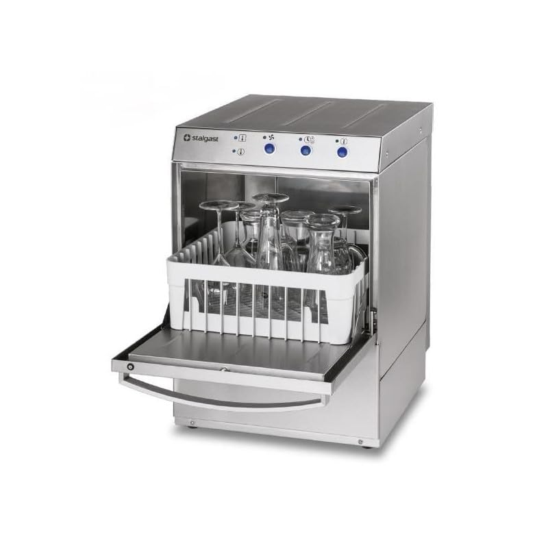 Lavastoviglie Professionale 350 × 350 STALGAST – Pompa di Scarico e Dosatore di Detersivo