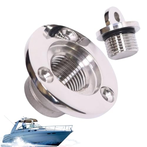 Bouchon de vidange en acier inoxydable pour bateaux marins