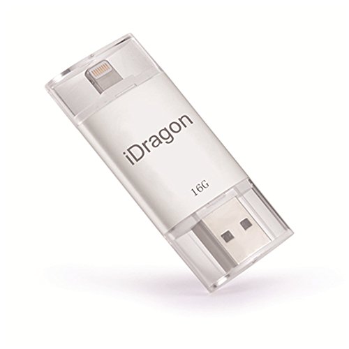 Unidad Flash USB de 16 GB, Unidad Flash de 16 GB Memoria USB con Conector Support iOS 12 for iPhone XS/XS MAX XR/XR MAX/X/8/8 Plus 7/7 Plus 6S/6S Plus 6/6 Plus