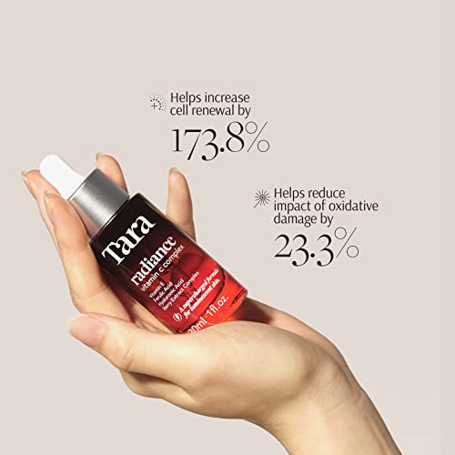 Tara Radiance Vitamin C Complex Serum. Cruelty-Free: Protect, Brighten And Tighten Skin With 4 Types Of Vitamin C, Hyaluronic And Ferulic Acids. Free From Parabens, Sulfates And Mineral Oils (1.7 Fl Oz) #TOP7