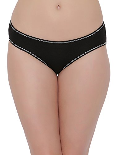 Image of Clovia Women's Cotton Bikini Regular Solid Underwear