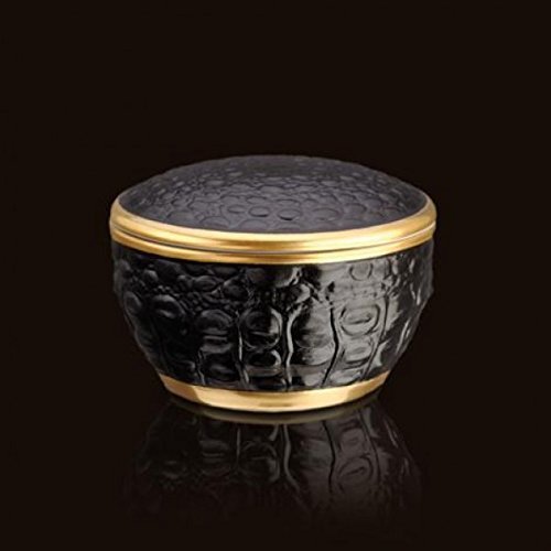 L'Objet Crocodile Round Box 3 in