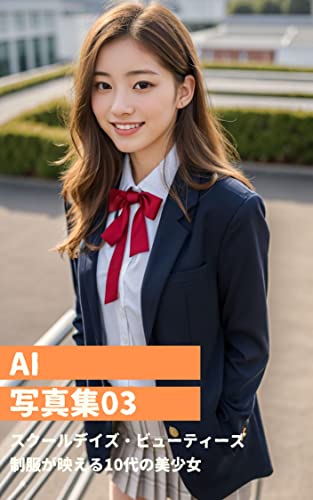 AI写真集03 スクールデイズ・ビューティーズ 制服が映える美女