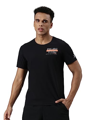 Image of XTEP Comfort Series (Sports Elastic Performance), Running Series, Superior Stretch, Polyamide & Elastane, Crew Neck Comfort Running T-Shirt for Men (White)