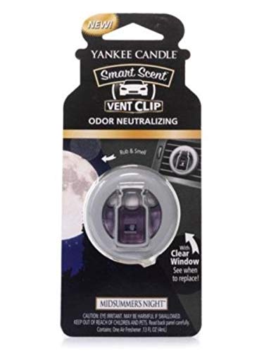 Image of Yankee Candle 5038580072501 car Vent Clip Midsummer's Night YCVCMN, one Size,