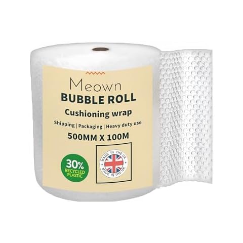 Meown Bubble Wrap 500mmx100m - Premium Quality Cover