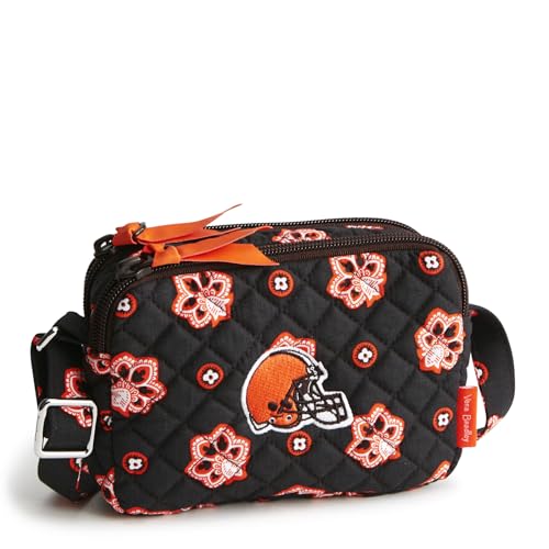 Image of Vera Bradley womens Cotton Small Stadium Crossbody Bag