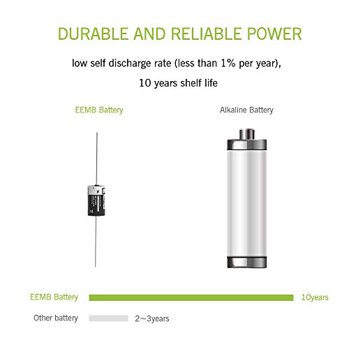 Eemb Er14250 1/2Aa 3.6V Lithium Battery With Ax Solder Tabs Li-Socl₂ Non-Rechargeable Battery Xl-050F Sb-Aa02 Ls14250 Tl-5902 Tl-2150 For Slot Machine/Game Chip Board #TOP7