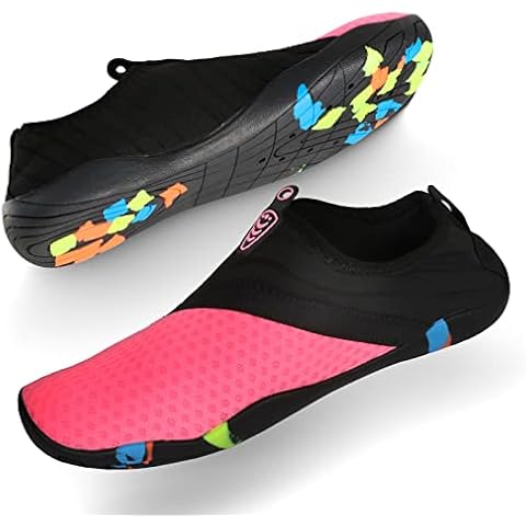 Beach Sports Water Shoes Unisex Breathable Lightweight Barefoot Aqua Shoes for Men Women Swimming, Diving,Surfing Cover