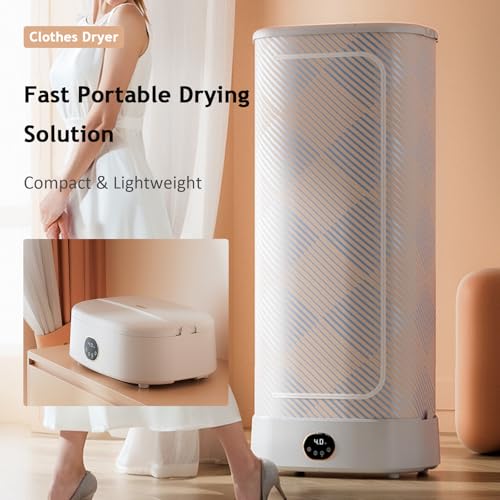 Sèche-linge portable pliable avec repassage à vapeur intelligent - 2