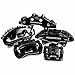 Power Stop Front S4297BLK Pair of High-Temp Black Powder Coated Calipers