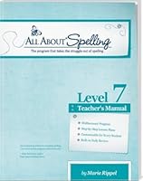 All About Spelling Level 7 Teacher's Manual 1935197401 Book Cover