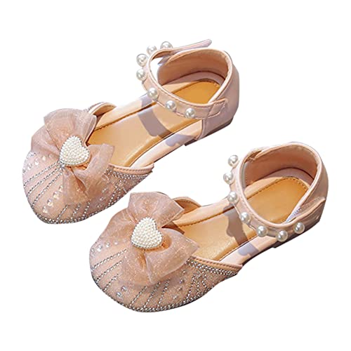sfdgfhyf Boys Girls Comfortable Shoes Summer Rubber Sole Soft Lightweight Breathable Non Slip Bow Kids Fashion Sandals