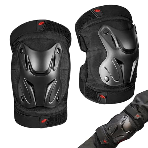 SVCEQZE Coudières de moto, genouillères et coudes pour adultes, les coudes sont des protège-tibias réglables - Équipement de protection, accessoires de...