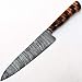 PAL 2000 Cuchillos de cocina de acero Damasco – 20,32 cm aprox. Cuchillo de chef de acero Damasco – El mejor cuchillo de cocina hecho a mano Damasco con vaina Compra con confianza 9600