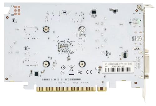 Image of Geforce GTX 1050 4GB Gaming Graphics Card GDDR5 128 Bit PCI E x16 Bus Powered Displayport 1.4 HDMI 2.0 DVI Ports