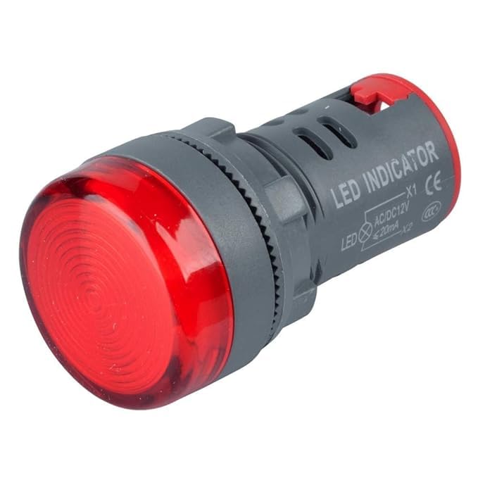 SP Electron SP Electron Pack of 5 Pcs Electric Red Led Indicator lamp for Electric uses.-image-30