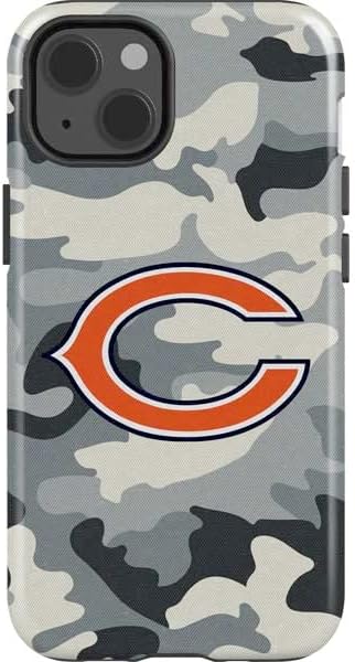 Skinit Impact Phone Case Compatible with iPhone 14 - Officially Licensed NFL Chicago Bears Camo Design
