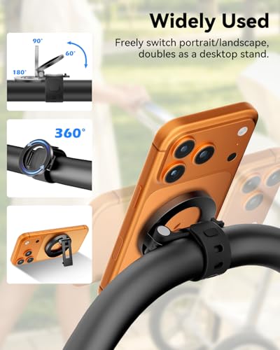 Soporte magnético para cochecito Magsafe iPhone y soportes de silicona 4
