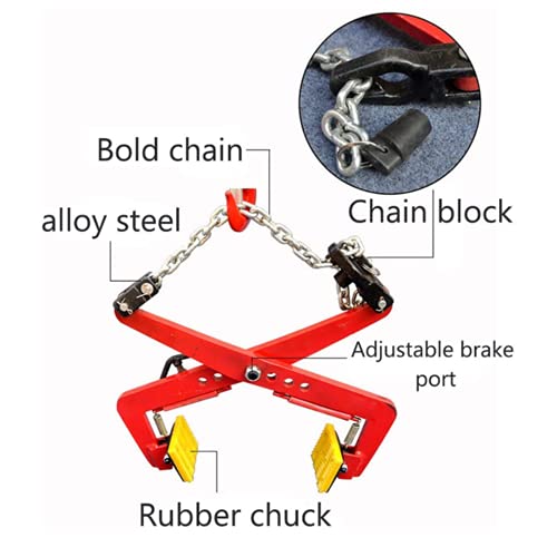 Pinces de levage robustes à mâchoire de 4 pouces pour plaques et structures en acier - 2