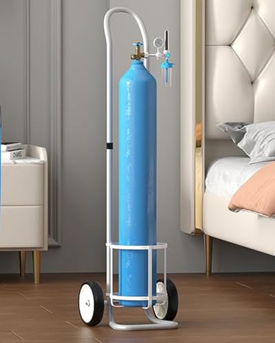 Support bouteille oxygène à hauteur réglable diam 23,5