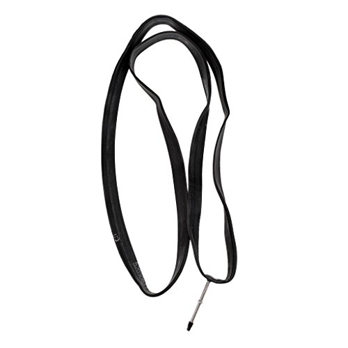 Tubo interno de borracha Tongina 2 peças 23/25 (700C) com válvula Presta para uma bicicleta híbrida,