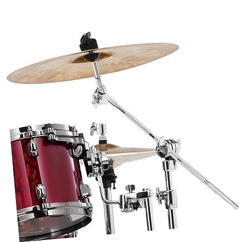 Support extension cymbale robuste avec pince de fixation pour kit de percussion