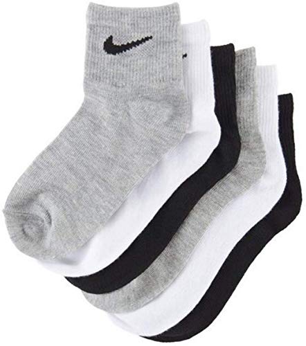 NIKE Athletes Kids Anklet Socks (6 Pairs) 10C-3Y Shoe/ 5-7 Sock