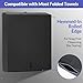 Stardrix Paper Towel Dispenser Wall Mount, Matte Black Stainless Steel Commercial Paper Towel Holder with Lock, Large Capacity 400 C Fold/525 Multifold Towels