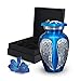 Blue Angel Urn - Small Keepsake Urn for Human Ashes - Mini Blue Urn with Premium Box & Bags - Honor Your Loved One with Small Cremation Urn Angel Wings - Funeral Mini Urn for Baby & Infants