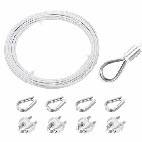 MECCANIXITY 33tB[g C[[v 304XeXX`[P[u 2mm rj[R[eBO XN[`bN4{ wʂ 肷 fbL ݂艺 p zCg 10m