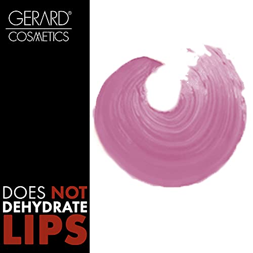 Gerard Cosmetics Hydra Matte Liquid Lipstick - Nourishing Ingredients Moisturizes And Hydrates Lips - Coats Lips With Smooth, Metallic Color - No Flaking Or Smudging - Mile High - 0.085 Oz #TOP2