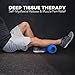 Rolling With It Vibrating Peanut Massage Ball - Deep Tissue Trigger Point Therapy, Myofascial Release - Handheld, Cordless - 4 Intensity Levels - Dual Lacrosse Ball Vibration Massager (Blue)